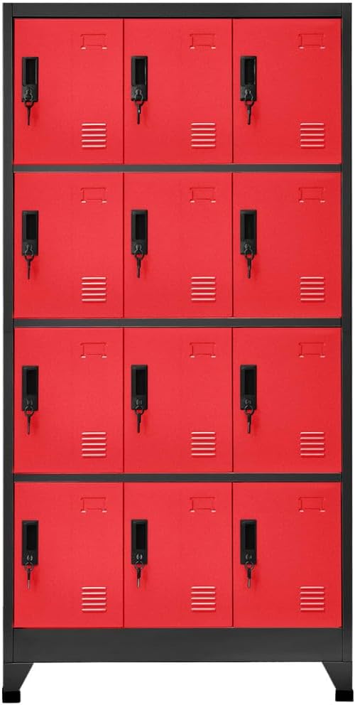 Anthracite and Red