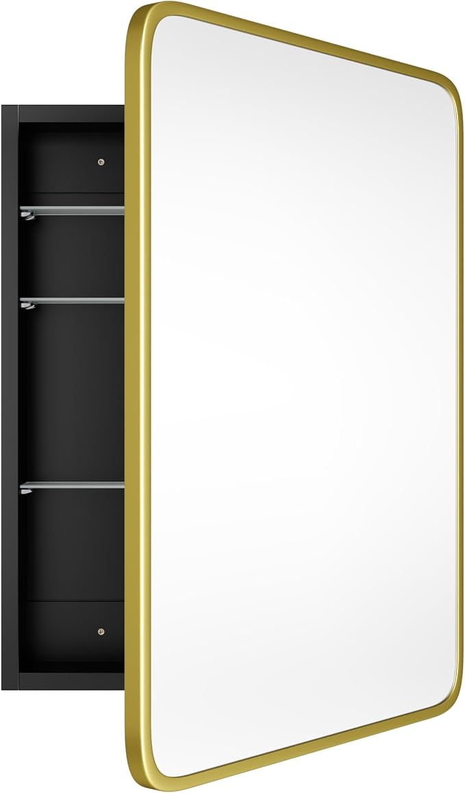 Brushed Gold Metal Frame