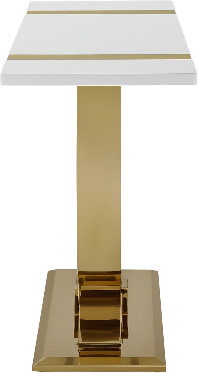 Gold/White