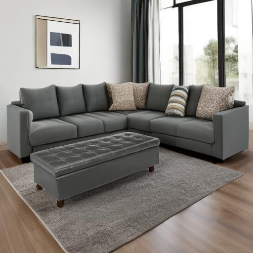 Faux Leather Grey