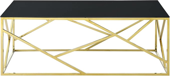 Gold Black - Coffee Table