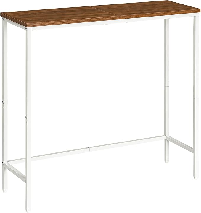 White + Walnut