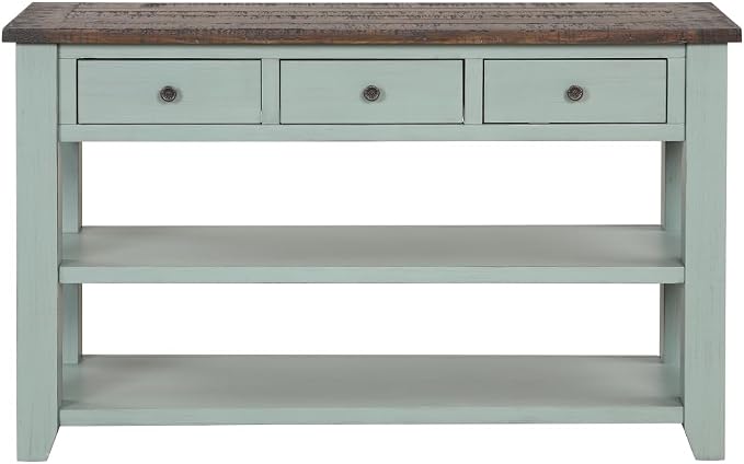 Retro Blue + Pine