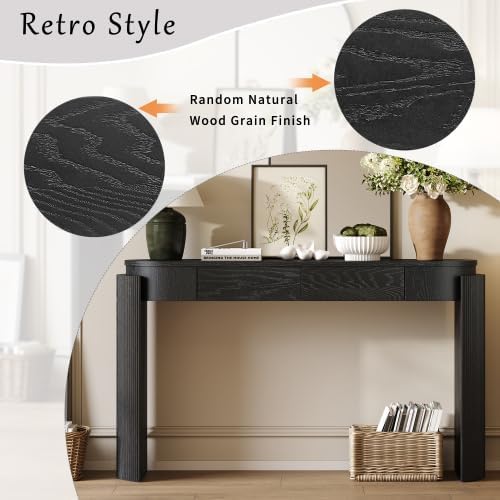 Black 2 Drawers