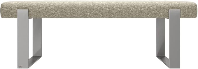 Boucle Beige - Brushed Nickel