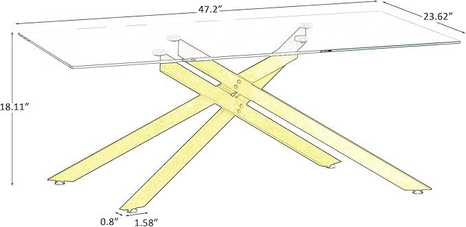 X-base Gold - Coffee Table