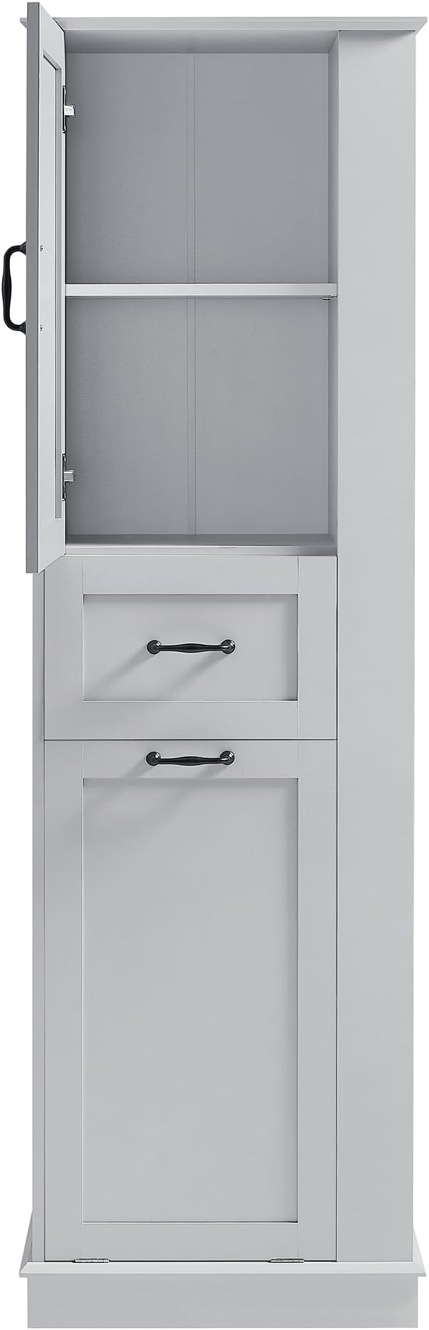 Grey/Tilt-out Compartment