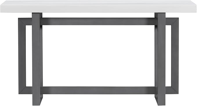 Dark Gray & White