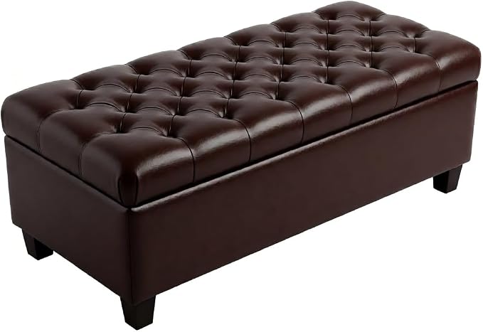 Faux Leather Brown