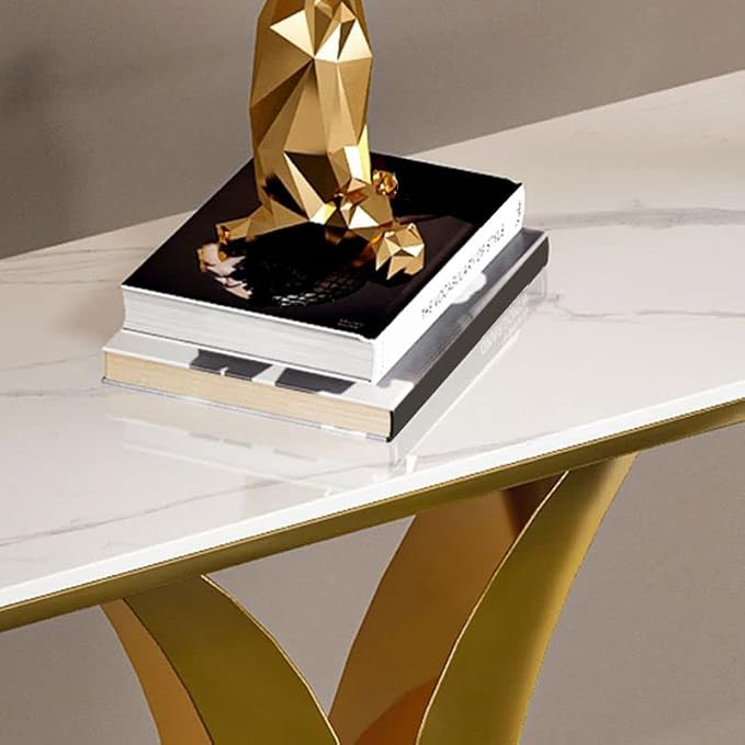 Gold Base White Top