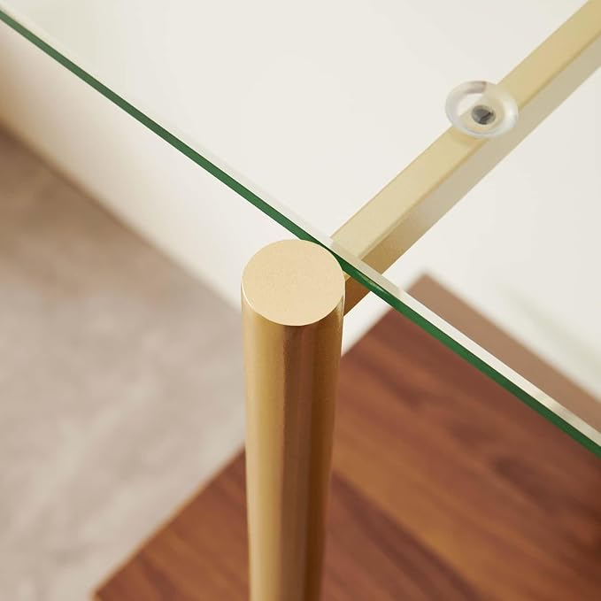 Clear & Walnut