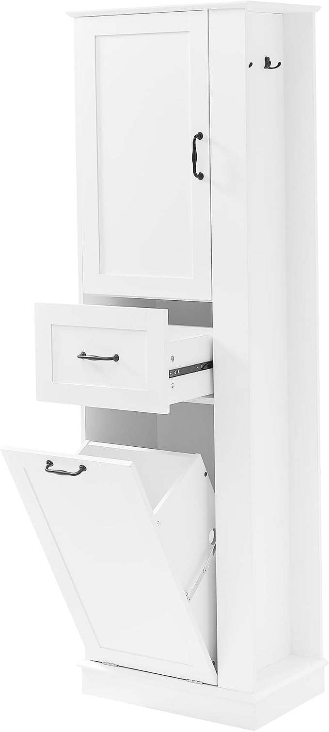 White/Tilt-out Compartment