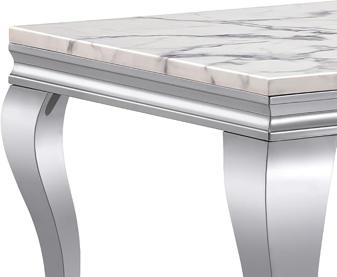 D-white Marble Silver18