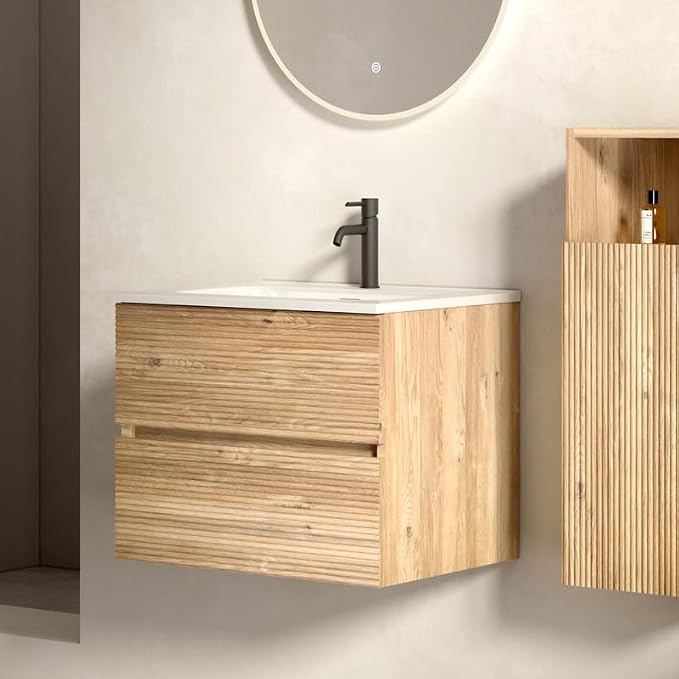 Rough Oak / Single Hole