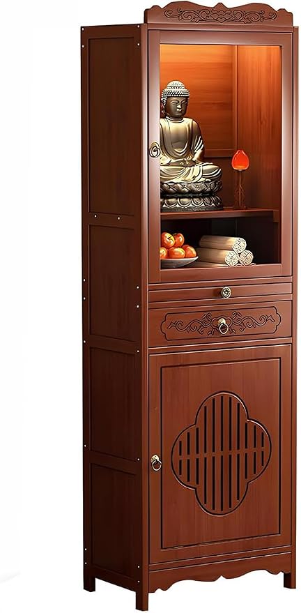With Cabinet Door