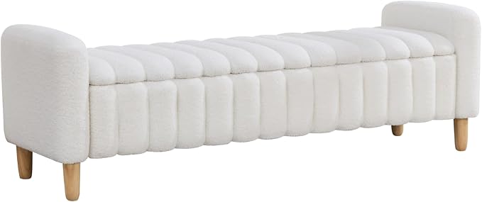 Teddy Fabric Ribbed - Ivory
