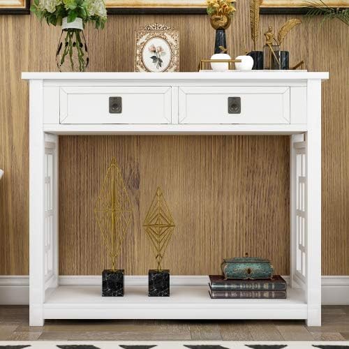 White + Solid Wood