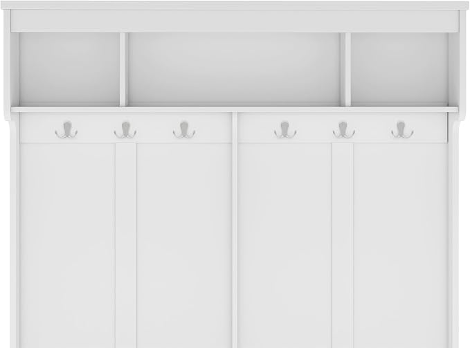 White, Shoe Cubbies, 24