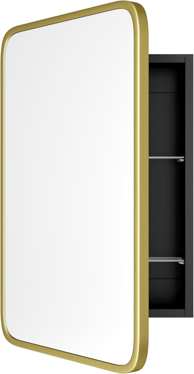 Brushed Gold Metal Frame