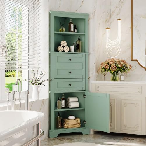 Green 3 Drawers