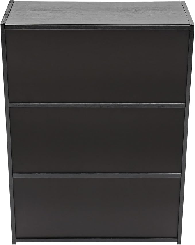 Black, 3-tier