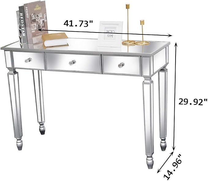 Sliver & 3 Drawer - 41\