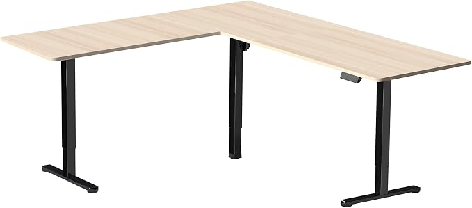 Light Wood Top / Black Frame