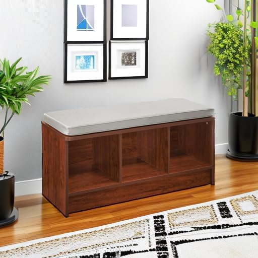 Dark Cherry With Gray Cushion