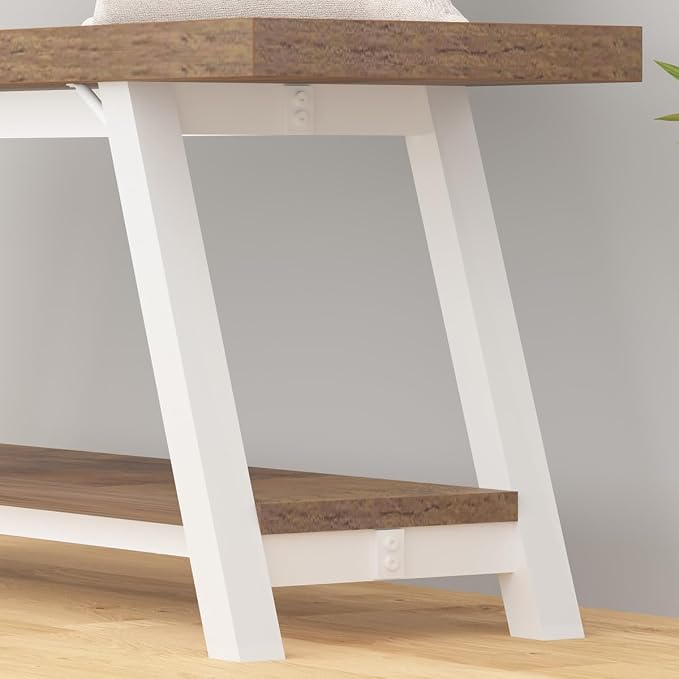 White and Rustic Oak