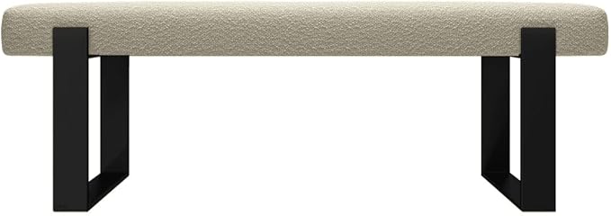 Boucle Beige - Matte Black