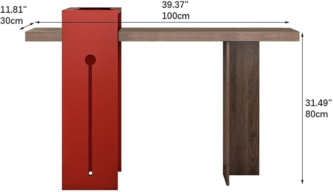 Red & Walnut