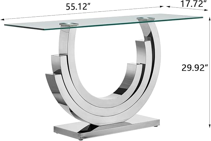 Silver-console Table