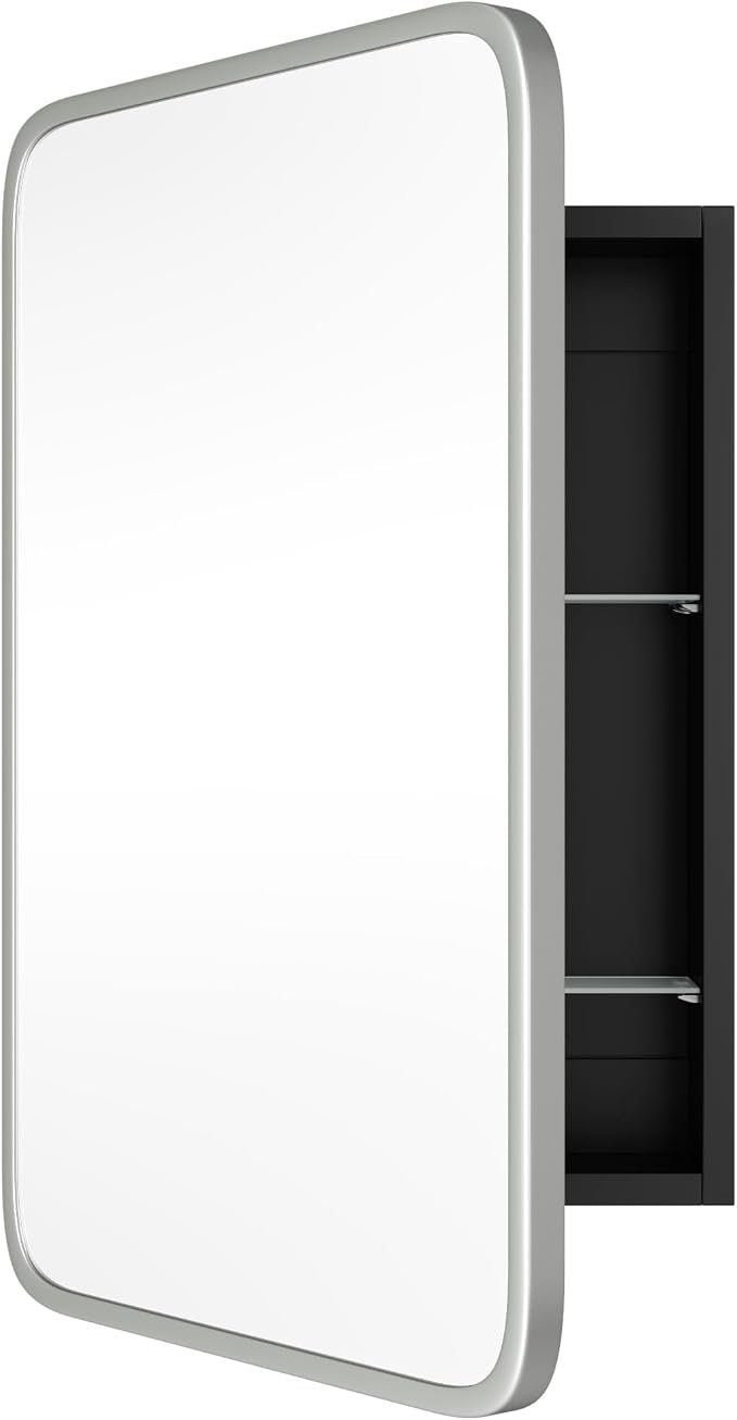 Brushed Nickel Metal Frame