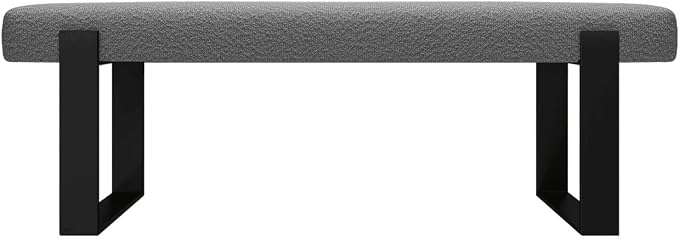 Boucle Grey - Matte Black