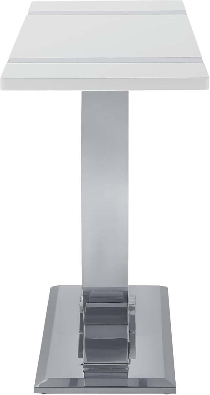 Silver/White