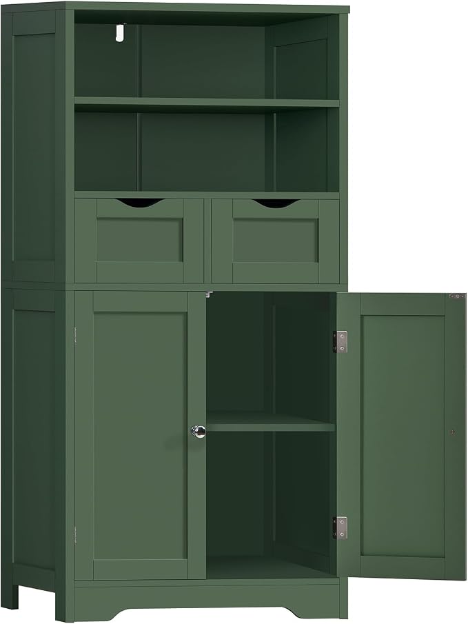 Green, 2 Drawers