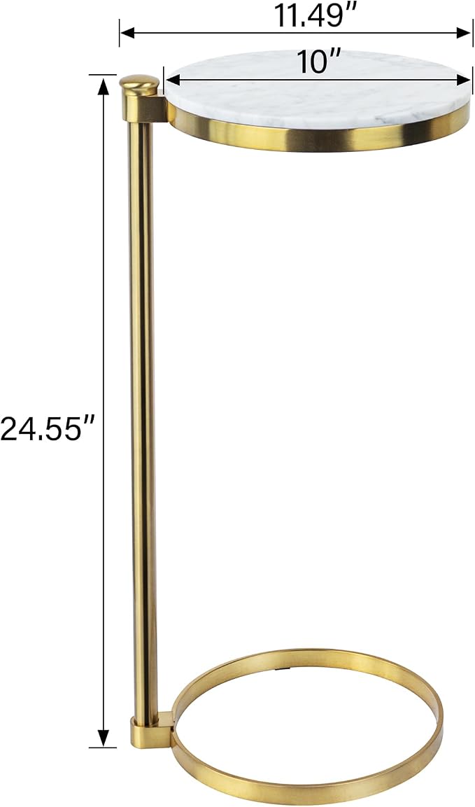 Gold With Marble Top