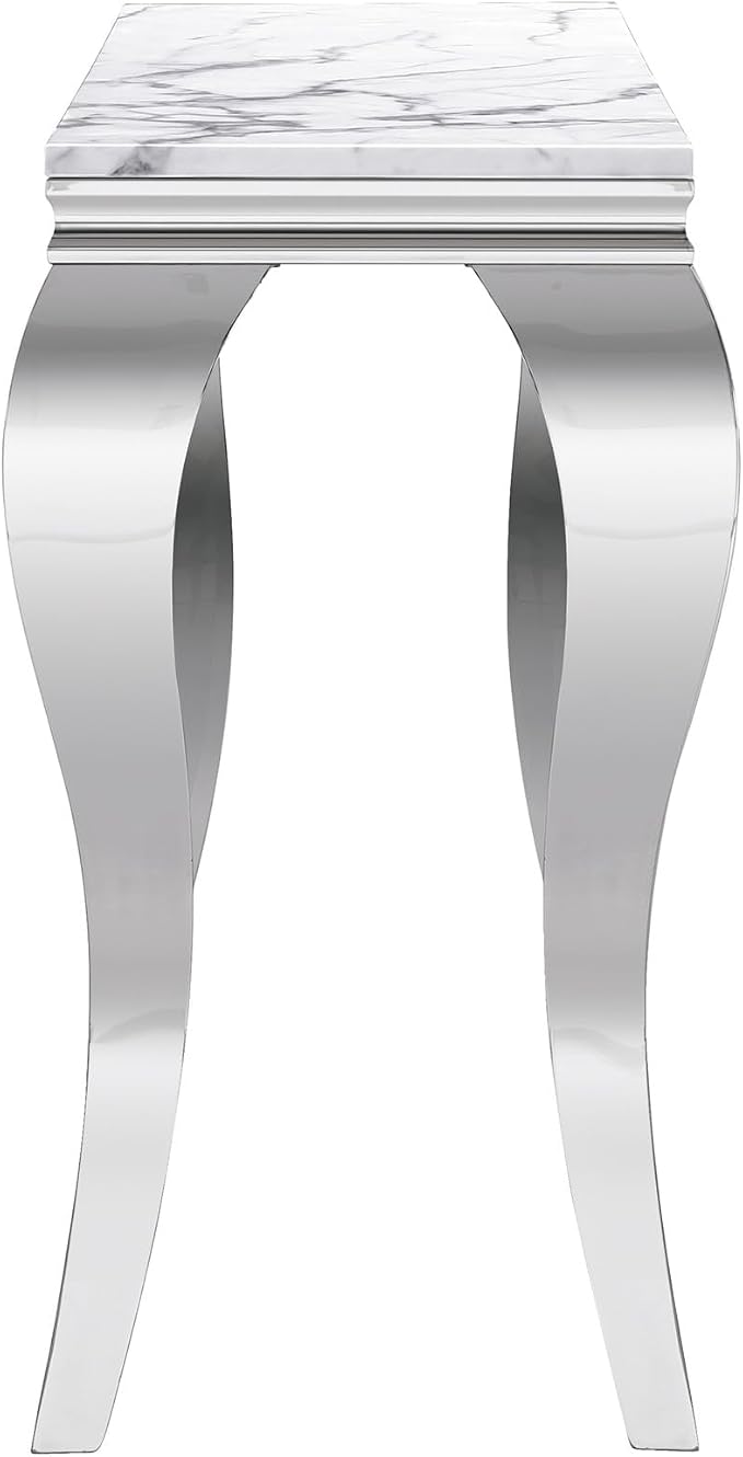 D-white Marble Silver19