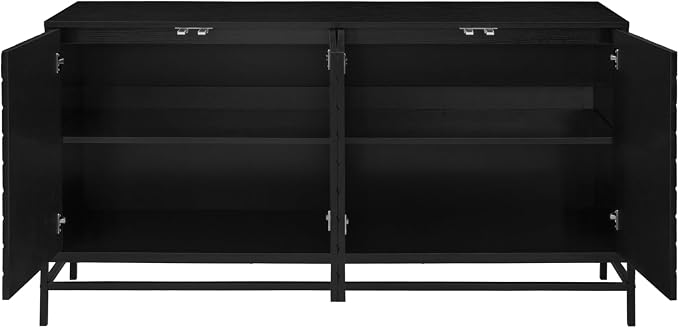 Black-geometric Lines Carved