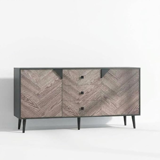 Gray Wood Color+black
