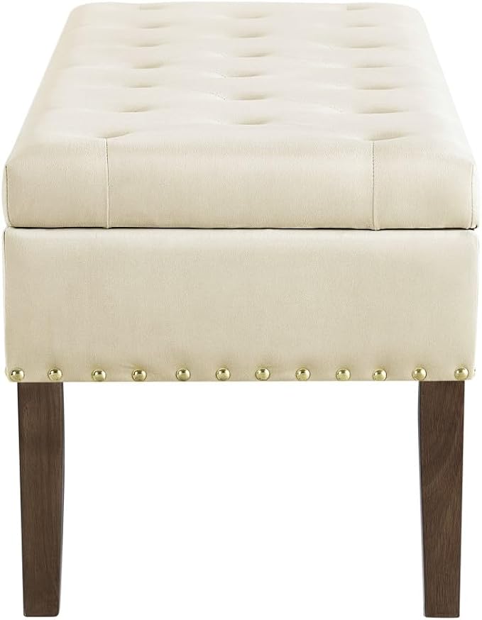 Cream Storage Bench