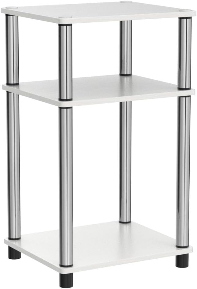 White Oak/Chrome