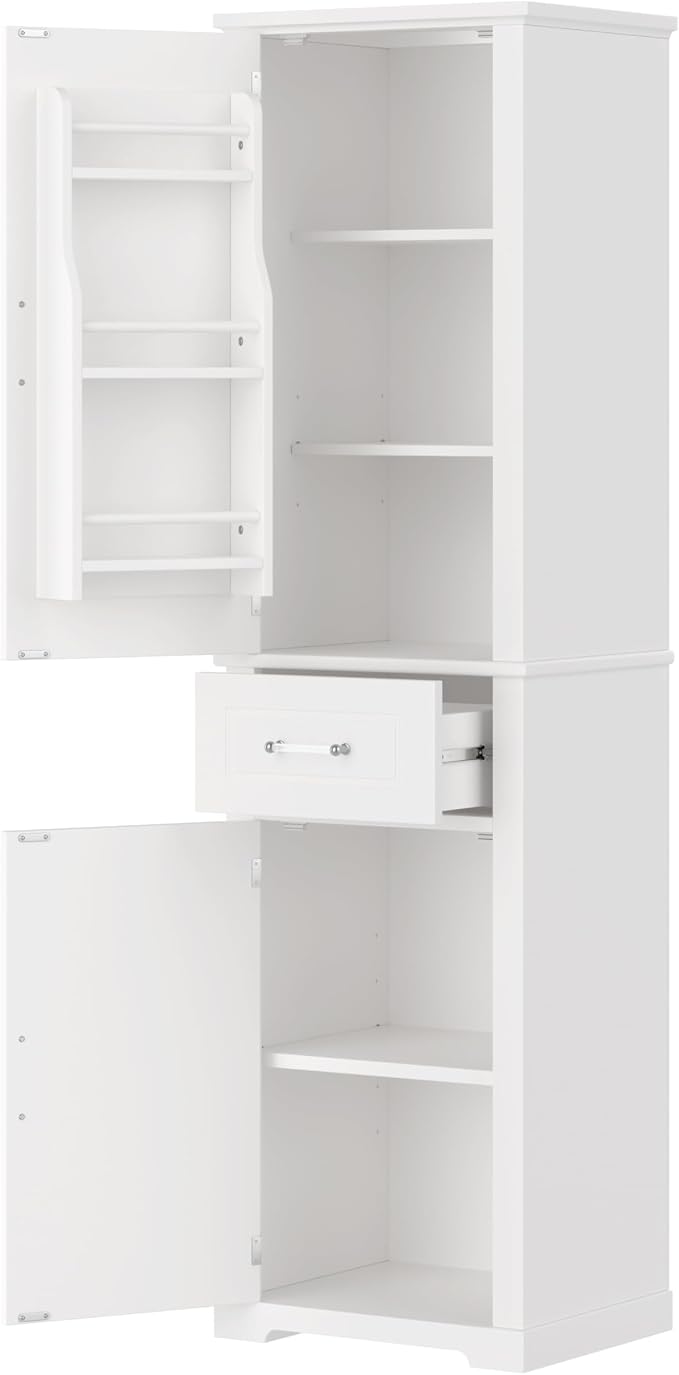 White/One Drawer