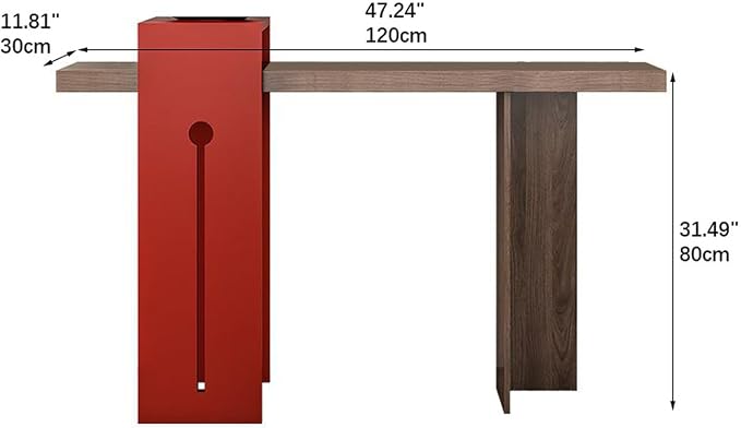 Red & Walnut