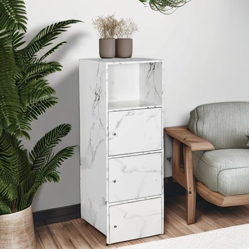 White Faux Marble