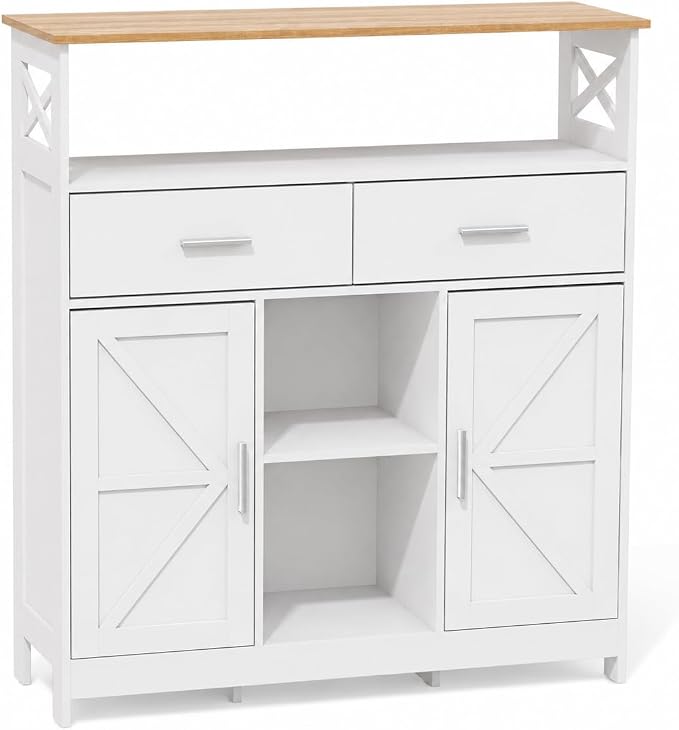 White With Vintage Color