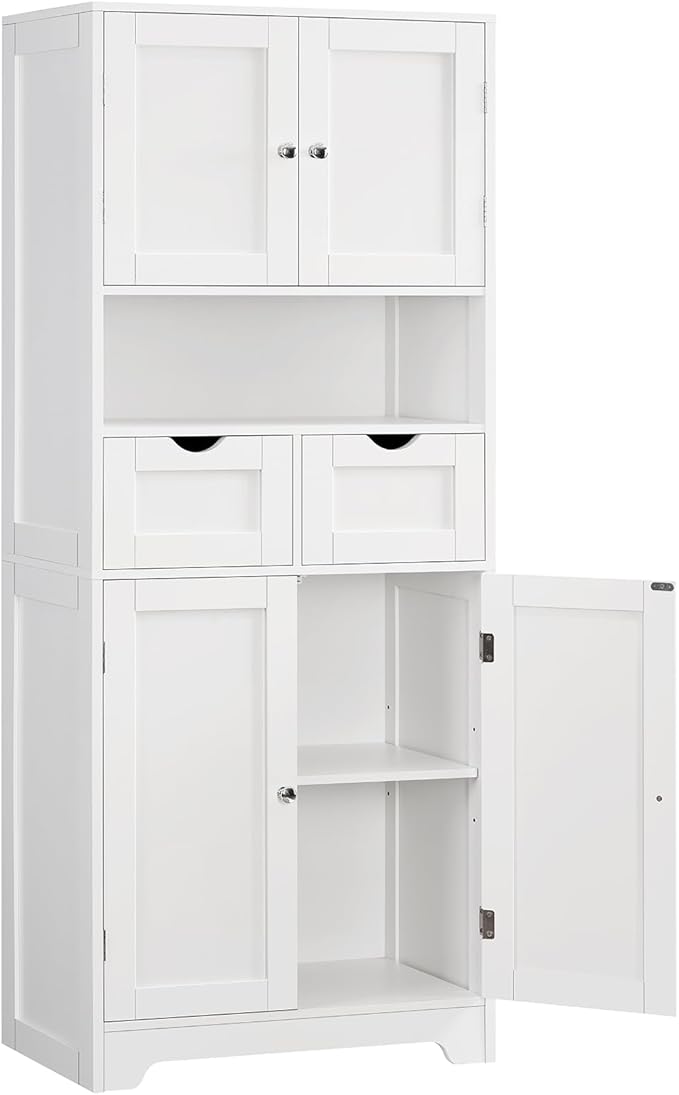 White-4 Shelves