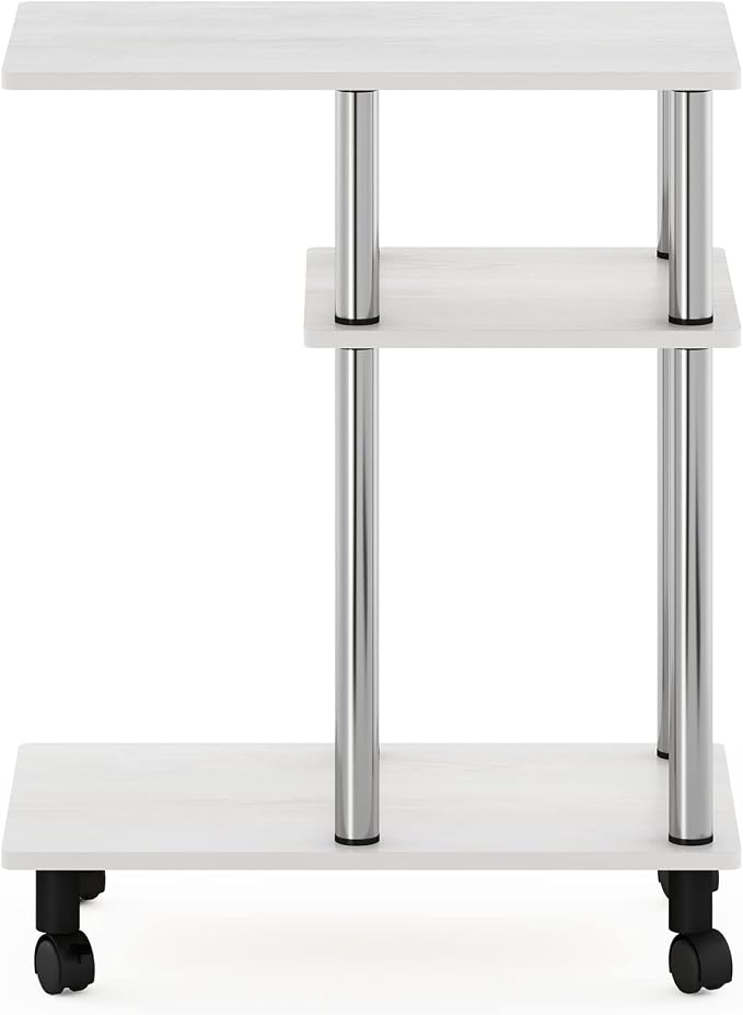 White Oak/Stainless Steel