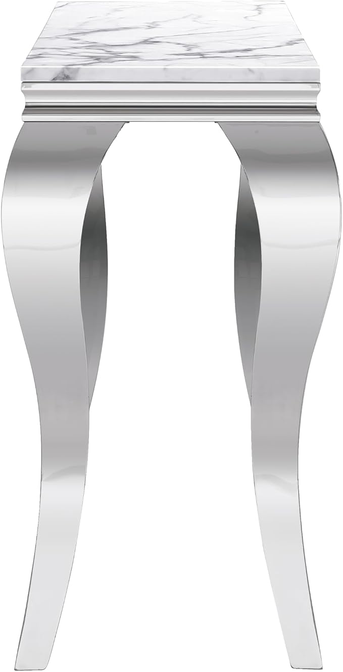 White & Silver-snake Legs