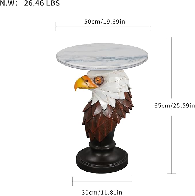 Eagle - Geometric Brown & White
